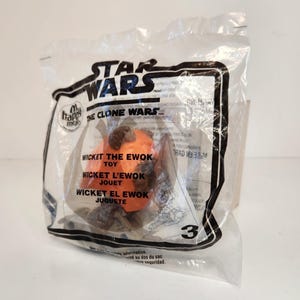 McDonald&#39;s Happy Meal Toy Wicket the Ewok Star Wars The Clone Wars