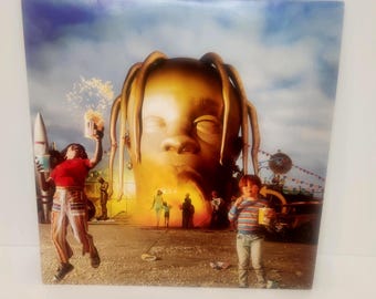 Travis Scott - Astroworld - New Signed by Travis Scott Vinyl LP