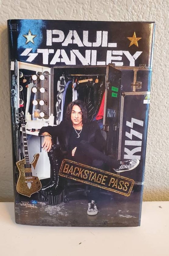 Paul Stanley Backstage Pass Book Etsy