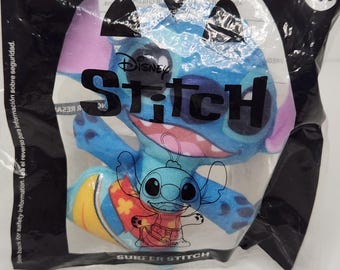 2022 McDonald's Disney Happy Meal Toy #1 Surfer Stitch - Lilo & Stitch 20th Anniversary Plush