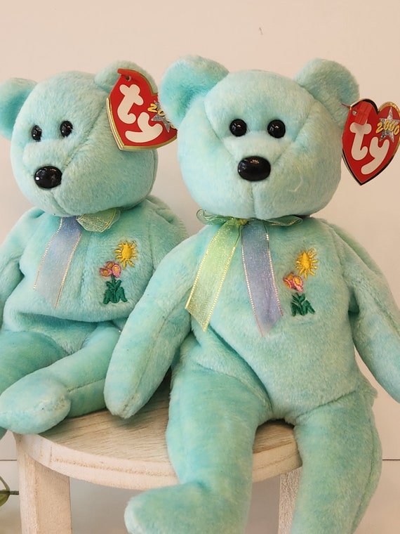 Ty Beanie Baby “ARIEL” the Bear (charity Edition) 2000 Retired