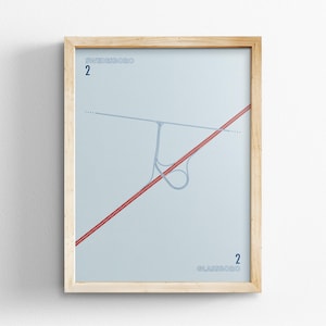 Exit 2 New Jersey Turnpike Karte, Retro Stil Wand Kunst, Leinwand Dekoration, gerahmt Reisegeschenk, Minimal Poster Druck, Landstraße Schild, Road Trip
