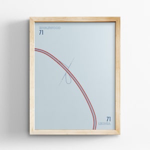 Exit 71 New Jersey Turnpike Karte, Retro Stil Wand Kunst, Leinwand Dekoration, gerahmt Reisegeschenk, Minimal Poster Druck, Landstraße Schild, Road Trip