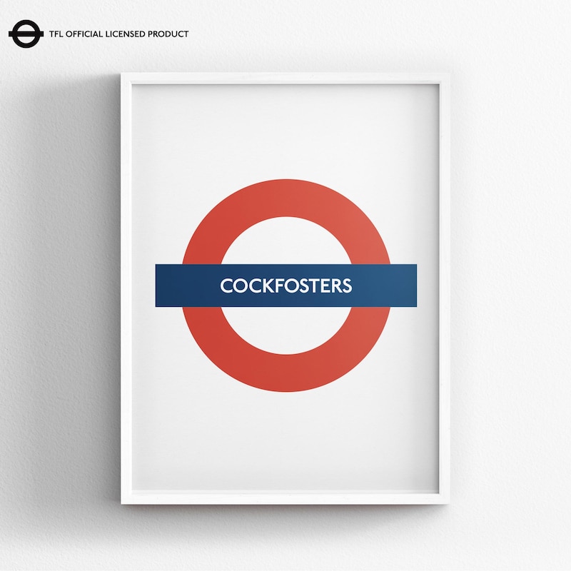 Roundel Underground - Etsy