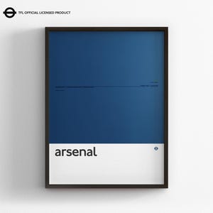Arsenal Underground Sign - Etsy