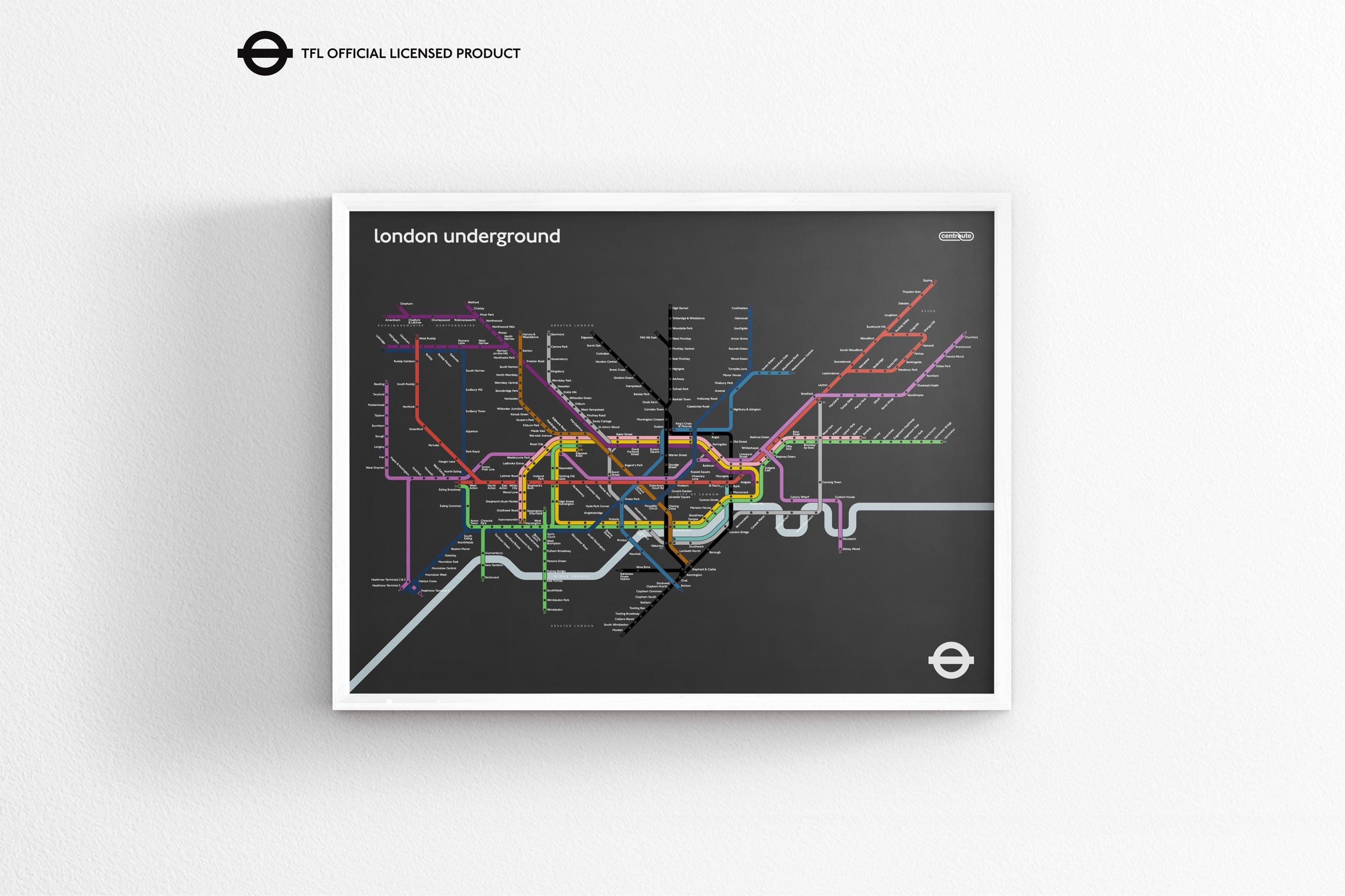 London Underground Black