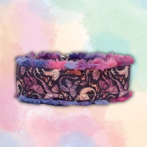 Purple Dragons Dog Collar (read item description and view photos for collar linings and types)