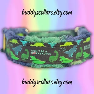 Funny Dinosaur Dog Collar (read item description)