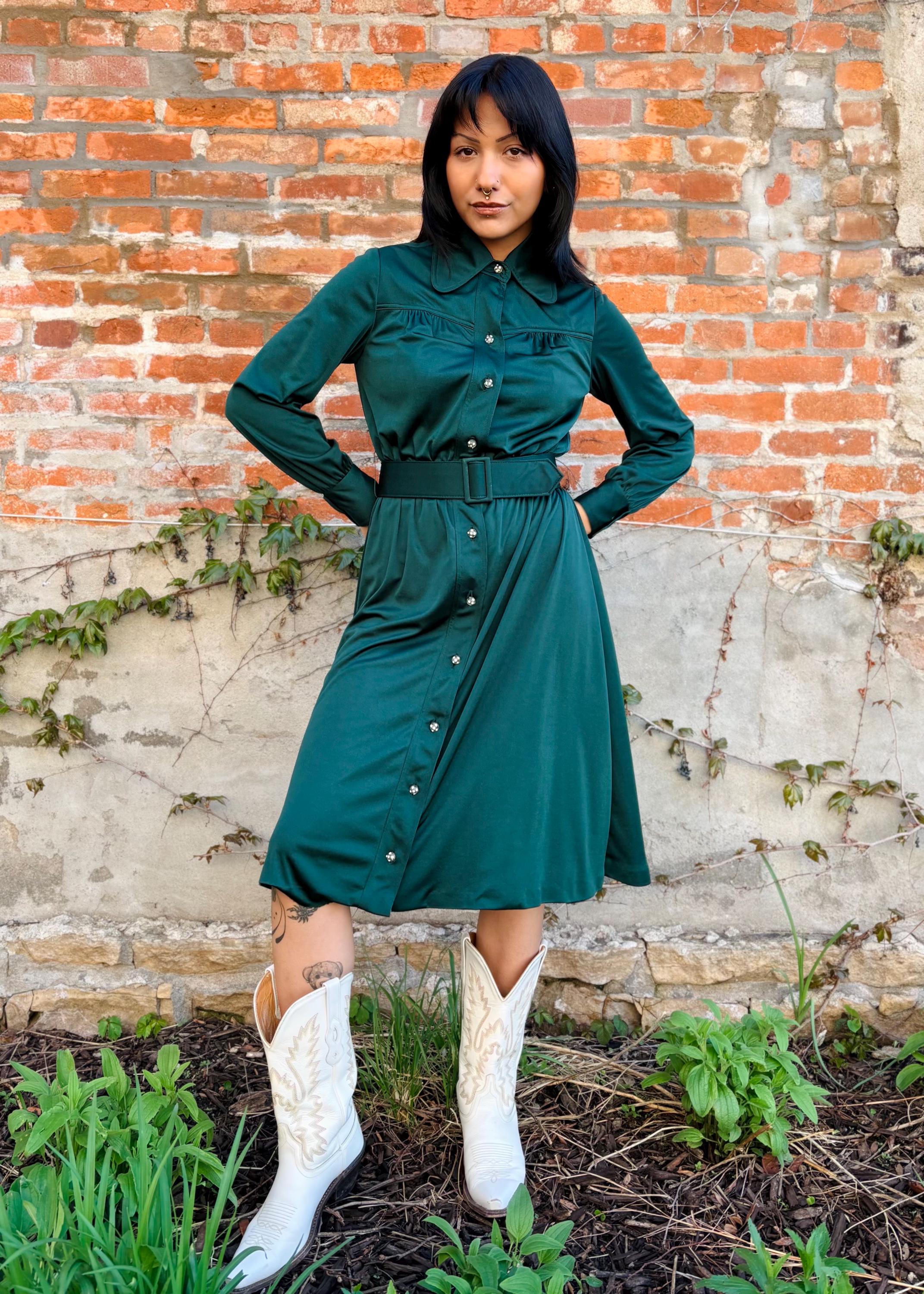 Vintage Dress Small Button Up - Etsy