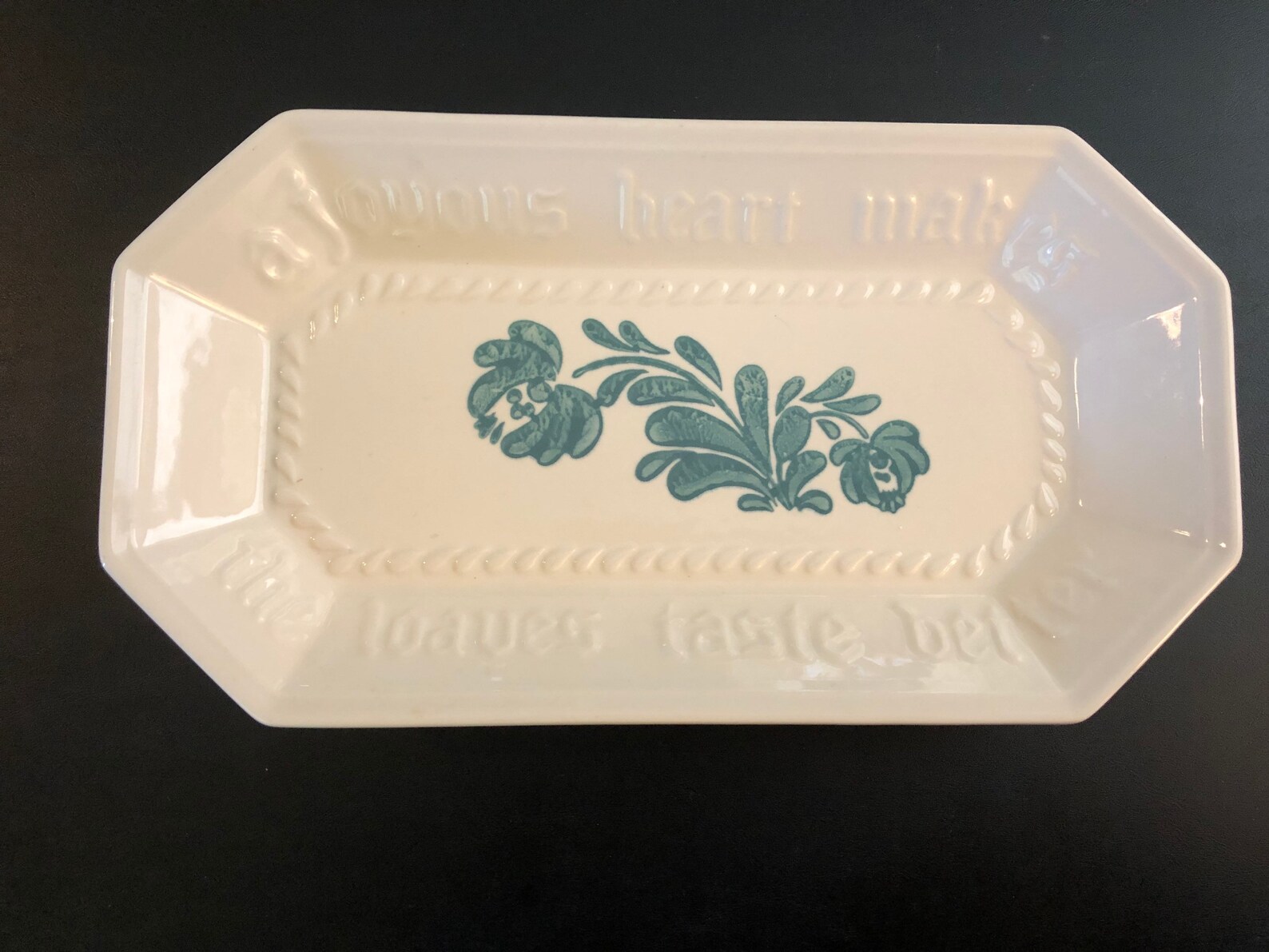 Pfaltzgraff Yorktowne pattern vintage bread platter Etsy