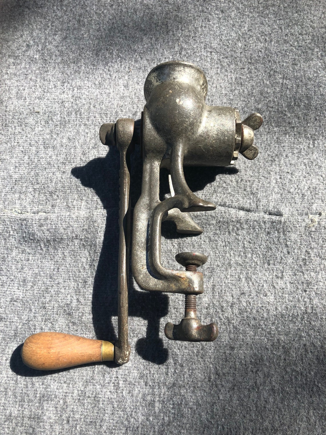 Eclipse Antique Meat Grinder Antique Kitchen Grinder Etsy