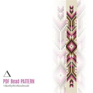 Bracelet Loom Pattern, Miyuki Bracelet, Bead Pattern, Jewelry Making, Seed Bead Pattern, Bead Loom Bracelet, DIY Bracelet