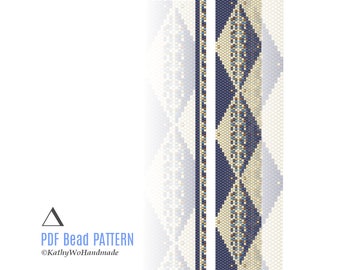 Armband Muster, Peyote Stitch, Perlenmuster, Miyuki Armband, Perlenmuster, Schmuckmuster, DIY Armband