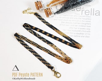 Peyote Wrap Bracelet Pattern, DIY Peyote Bracelet, Wrap Bracelet, Seed Bead Bracelet Pattern, Miyuki Bracelet, DIY Wrap Bracelet