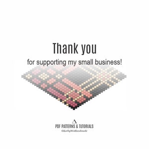 Puede incluir: Gracias por apoyar mi peque&ntilde;o negocio! Patrones y tutoriales PDF. @KatiyaWoHandmade