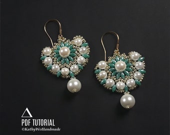 Tutoriel de boucles d'oreilles Bollywood pour débutants, modèle de bijoux bricolage, téléchargement immédiat
