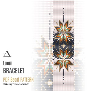 Bead Loom Pattern, Loom Bracelet Pattern, PDF Seed Bead, Bracelet DIY, Pattern Digital, Jewelry Pattern, Beaded Loom Jewelry