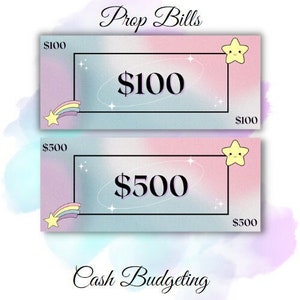 Prop Bills Set schattig sterontwerp 12ct