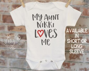 Toddler//Kids Short Sleeve T-Shirt My Aunt in Arizona Loves Me