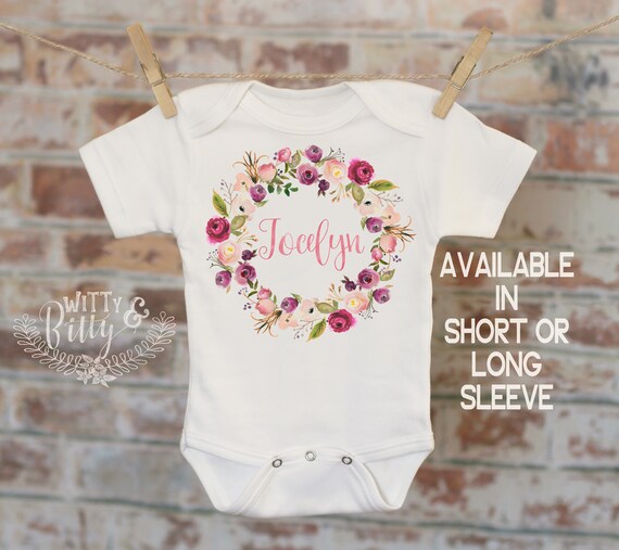 etsy personalized onesie