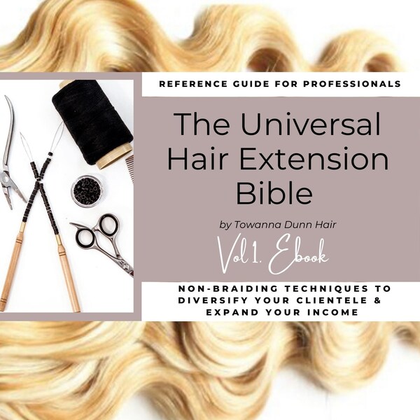 Hair Extension Methods Etsy