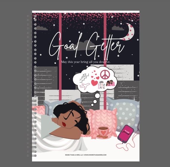 PRINTABLE Goal Getter Desk Diary Positive Affirmation Etsy