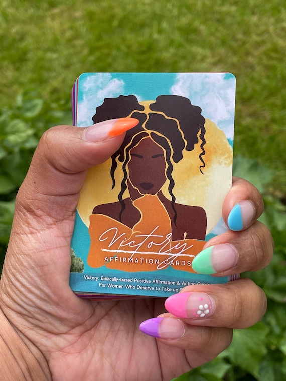 Affirmation Cards for Women, Self Love Cards, Mother's Day Gift, Black Women Affirmations, Positive Affirmations, Gift for Her