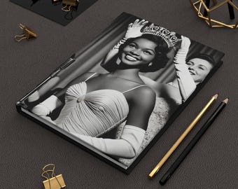 Black Queen Hardcover Journal – Vintage African American Art