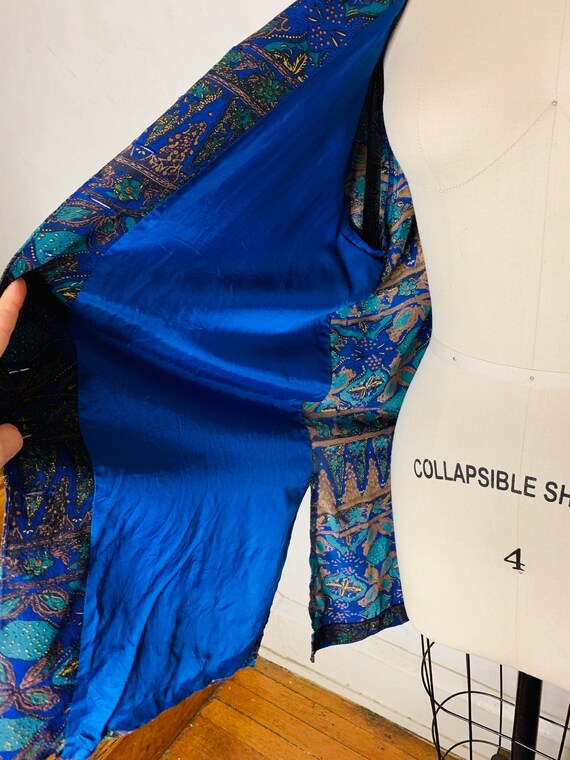 Vintage Classiques Entier button up silk shirt - … - image 3