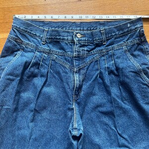 Vintage Chic high waisted Blue Jeans - recycelte Mode