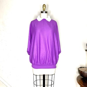 vintage purple over sized t shirt