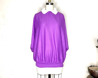 vintage purple over sized t shirt