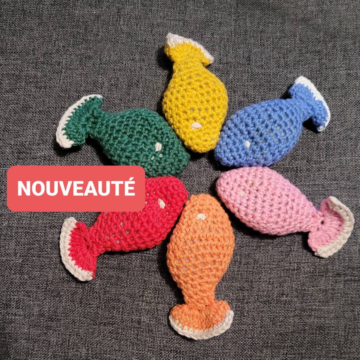 Poisson Herbe à Chat Cataire et Coton Balle