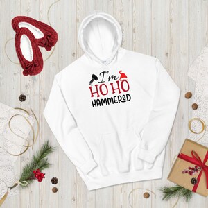 I&#39;m Ho Ho Hammered Christmas Shirt, HO HO Christmas T-Shirt, Hammered  t-shirt, Bah Humbug