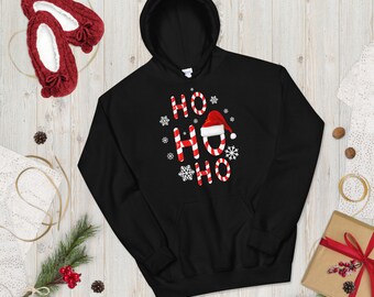 HO HO HO Merry Christmas T-Shirt, Christmas Family Shirt, Santa Hat Shirt, Santa Ho Ho Ho Shirt
