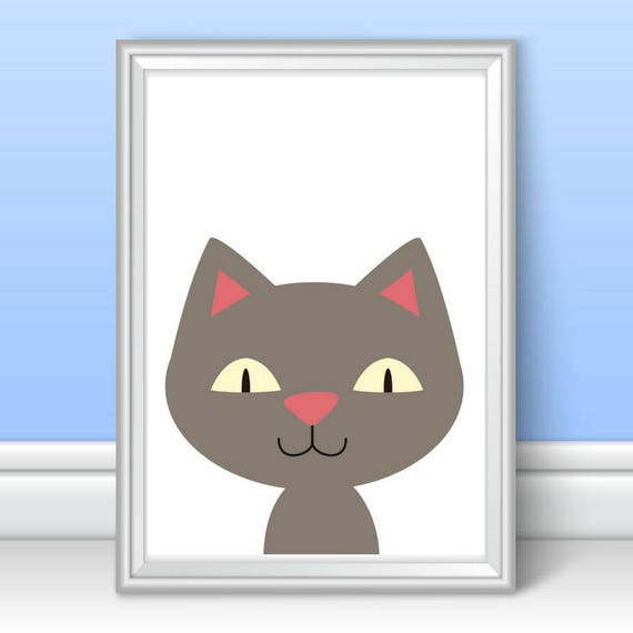 etsy animal nursery prints