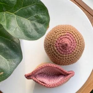Crocheted Breastfeeding Model (set)