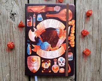The DM Giveth A5 Dotted Notebook