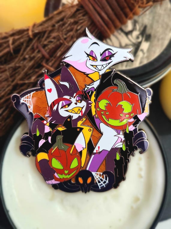 Huskerdust Halloween Enamel Pin LE - Etsy