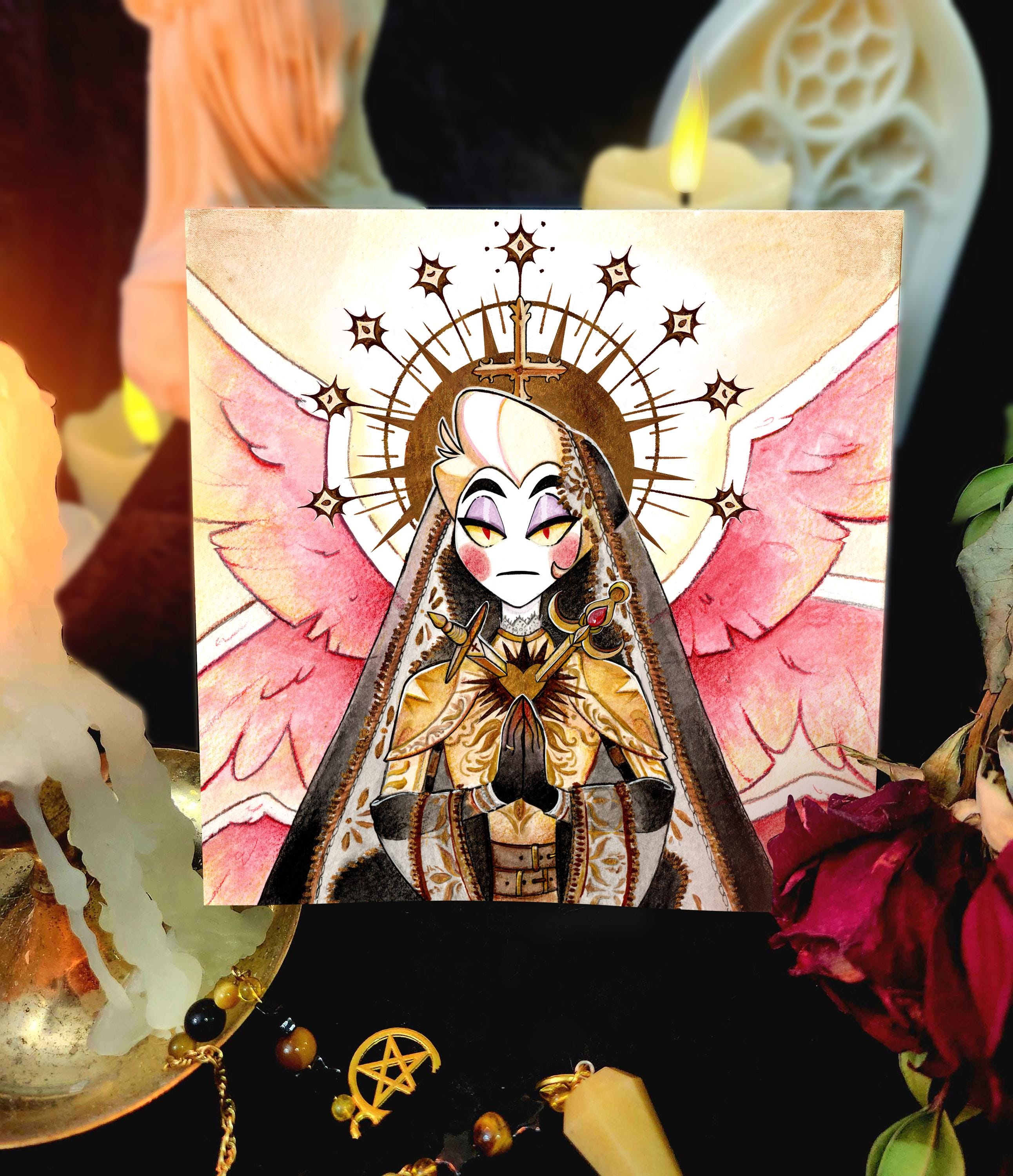 Lucifer hazbin hotel poster - Etsy 日本