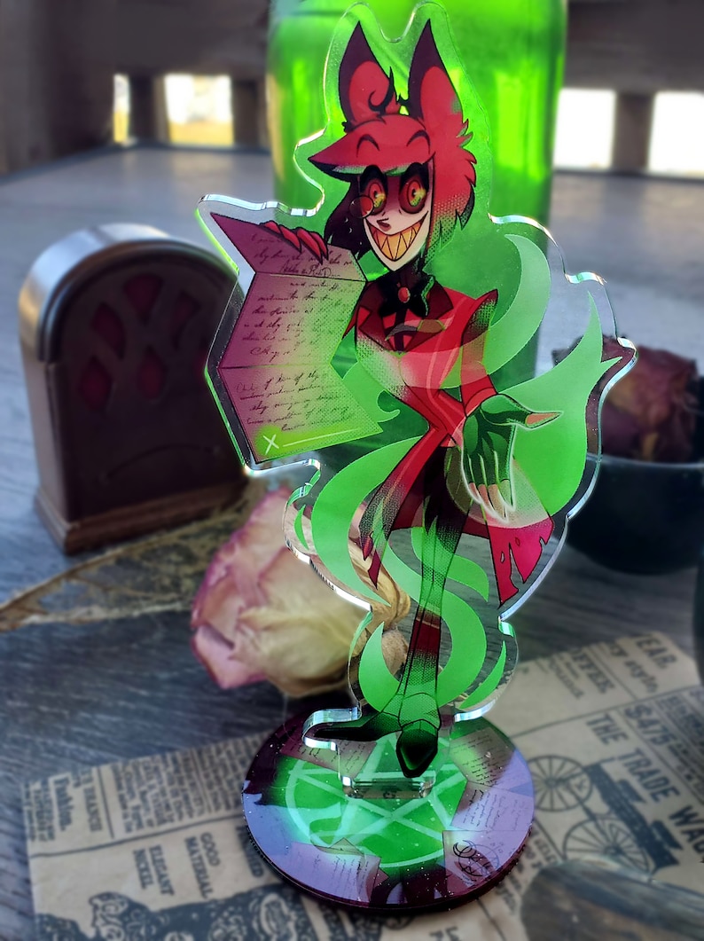 Angel Dust and Alastor Standees image 4