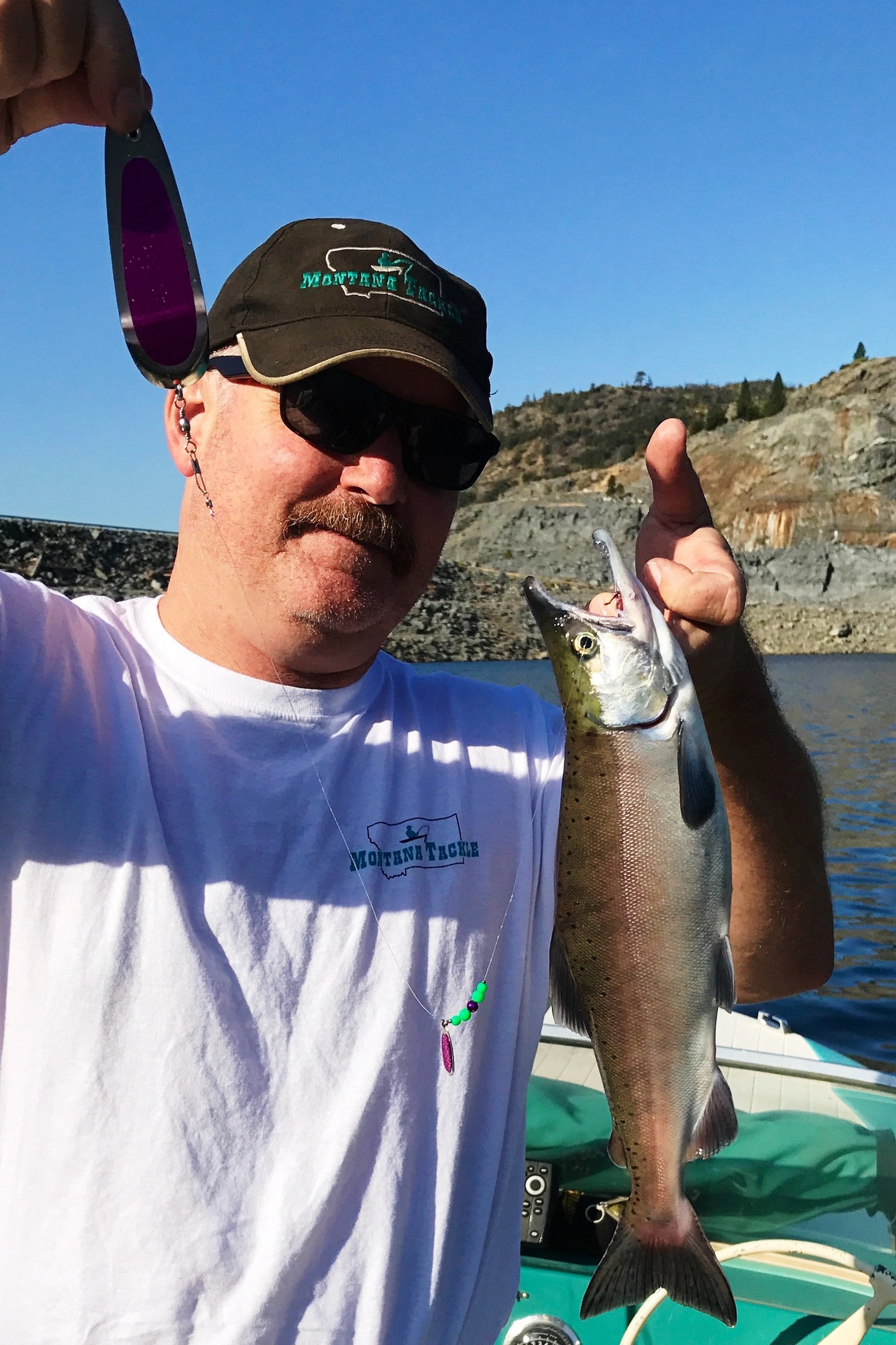 4.5inch Ultralight Kokanee Dodger PURPLE PRISM Etsy