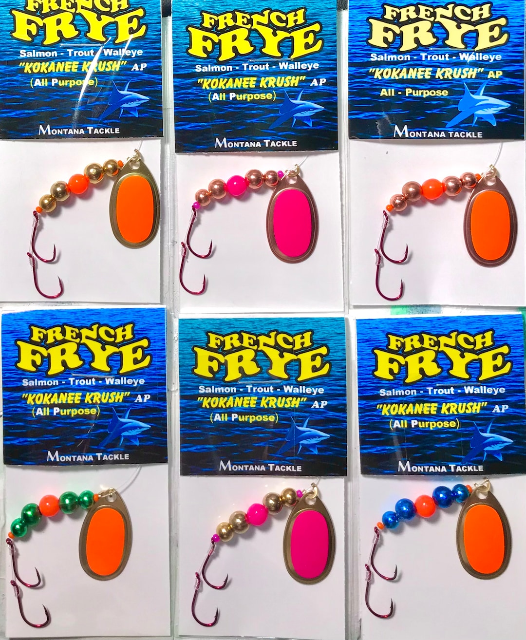 Assortimento Di Spinner Kokanee KKCS (6 Pezzi) – Esche Rotanti Per Pesca Salmoni E Trote – Montana Tackle - Foto 5