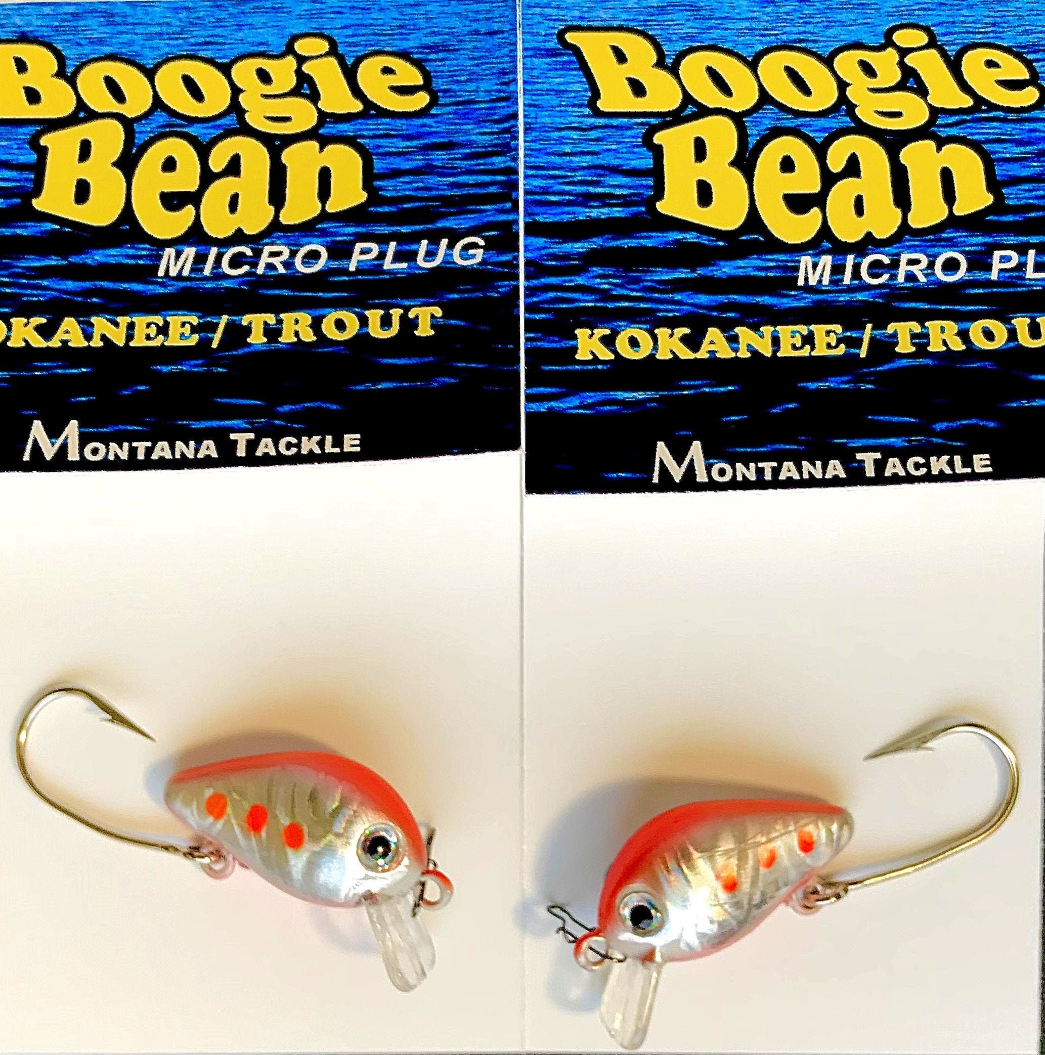 Montana Tackle Kokanee Salmon Micro-spoons 6: WHALE TAIL Size 1 ASSORTMENT  