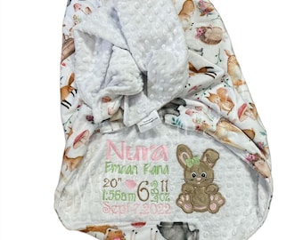 Personalized Minky Blanket,Custom Minky Blanket,Personalized Baby Blanket, Baby Blanket,Security Blanket,Baby Gift,stroller blanket, gift