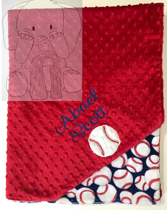 personalized minky blankets