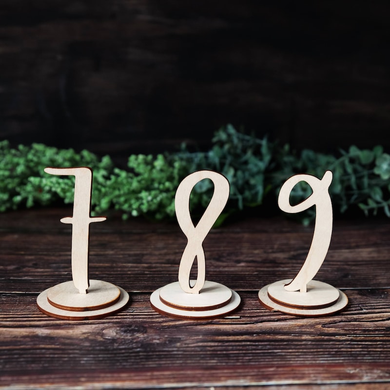 Wire Table Numbers - Etsy UK