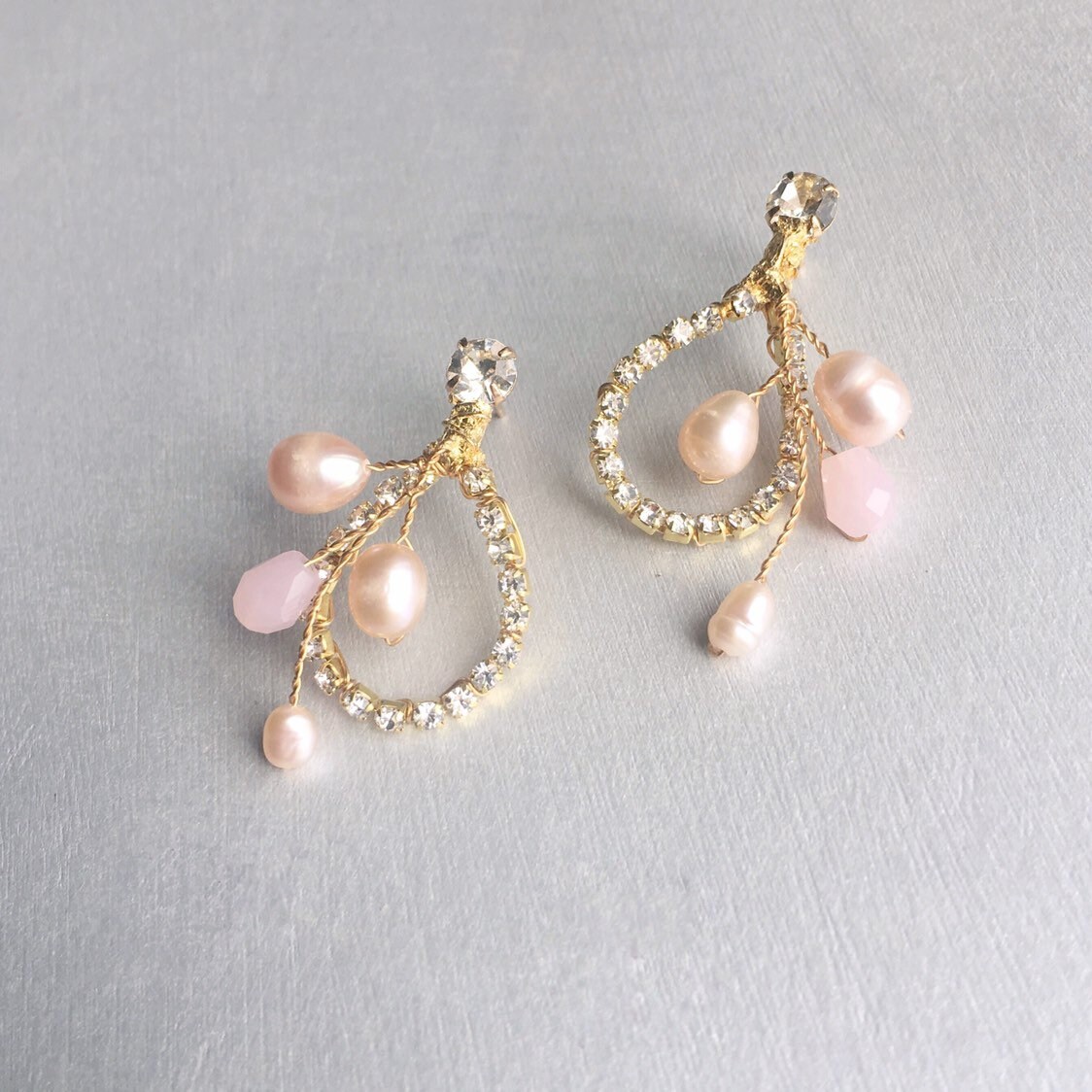 Special occasion earrings Statement earrings wedding guest Etsy