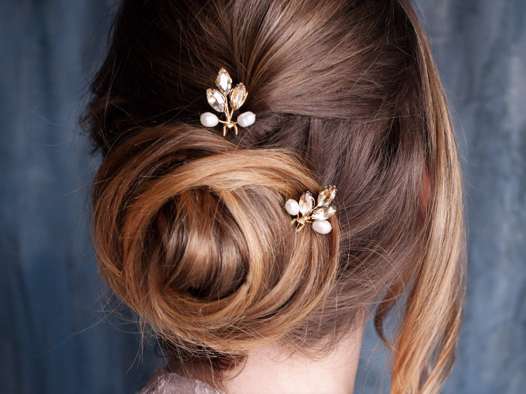 Branch Bridal Hair Pins Crystal Hair Pins for Wedding Bride - Etsy Canada
