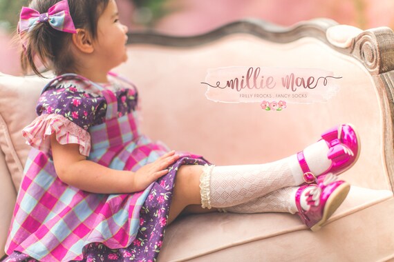 baby girl knee high socks